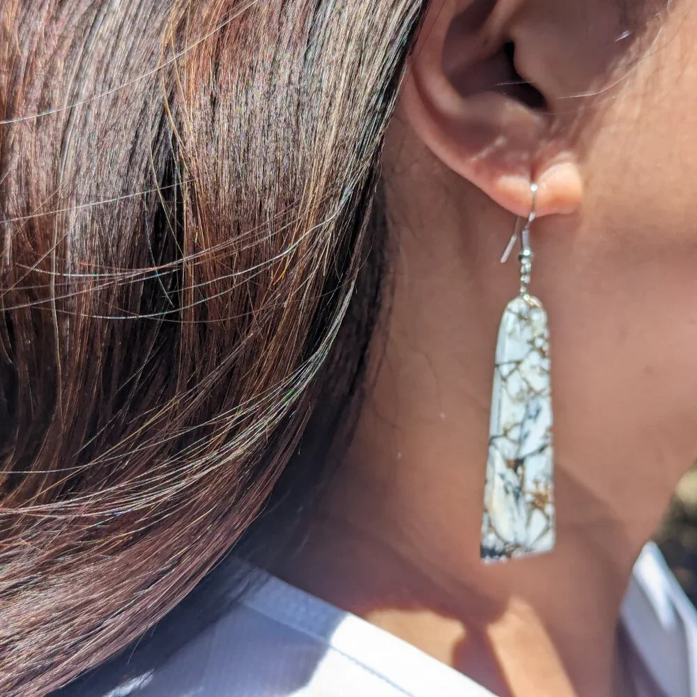 Women's Navajo Dangle Earrings - Genuine Native American Jewelry Made in USA ***
